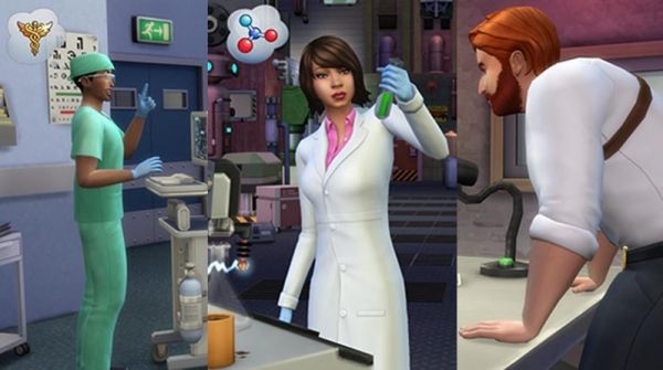 & # 034-Les Sims 4 & # 034- pack d'extension & # 034-get to Work 