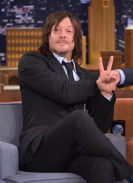 Norman Reedus Visites'The Tonight Show Starring Jimmy Fallon'