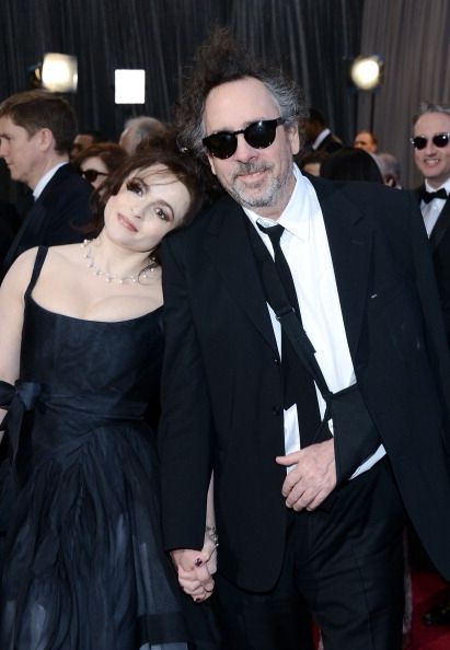 Tim Burton et Helena Bonham Carter à la 85e cérémonie des Oscars
