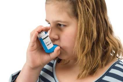 Médicaments contre l'asthme inutiles pourrait conduire à une mauvaise qualité de vie des children.g surpoids