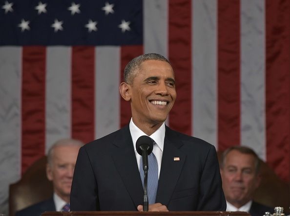 Président Obama prononce état de l'adresse de l'Union