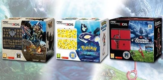 'Xenoblade Chronicles,' 'Pokemon Alpha Sapphire' New Nintendo 3DS Bundles Announced With June 26 Release Date In Europe