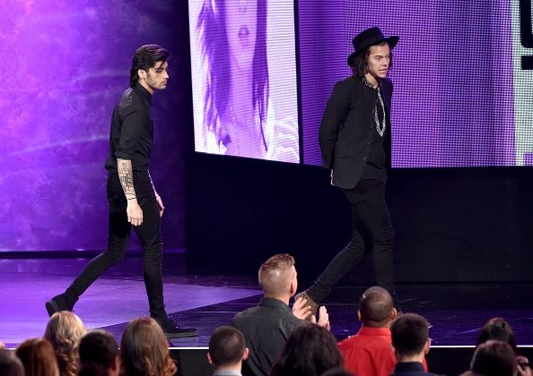 Zayn Malik et Harry Styles à 2014 American Music Awards.