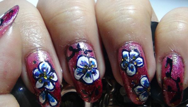 main ongles peints sept art