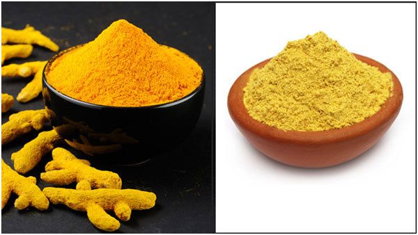 Santal et de curcuma
