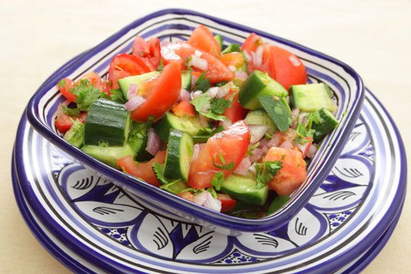 Salade de tomates marocaines