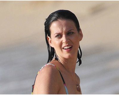 Katy Perry dans la plage