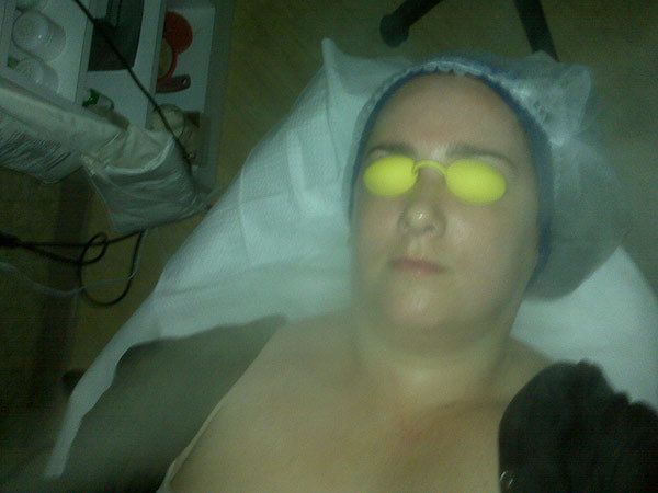 la vapeur du visage