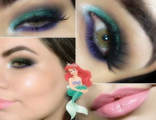 Ariel la petite sirène se ressemblent
