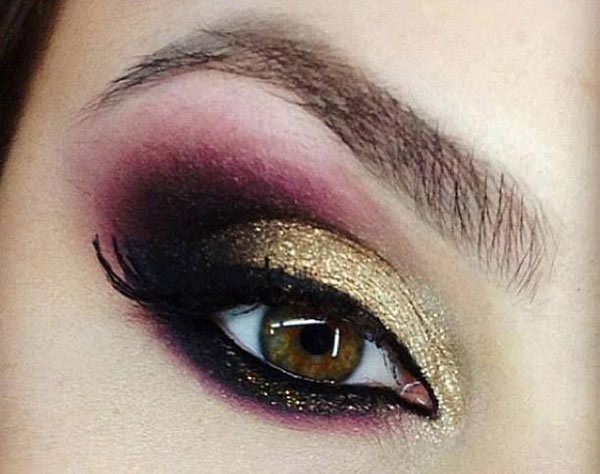 yeux aux teintes multiples