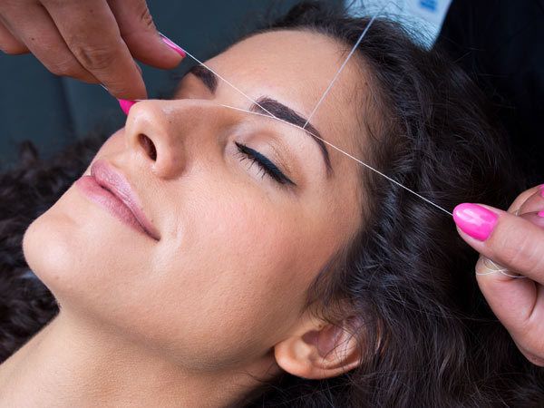 pilosité faciale élimination filetage