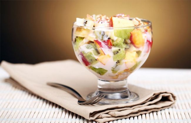 Pasta-salade de fruits
