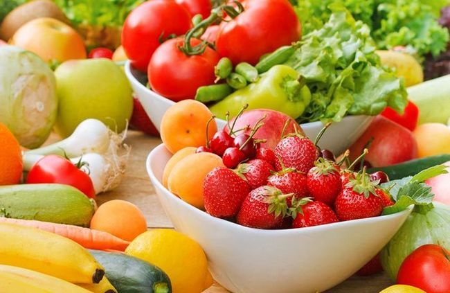 fruits et légumes frais