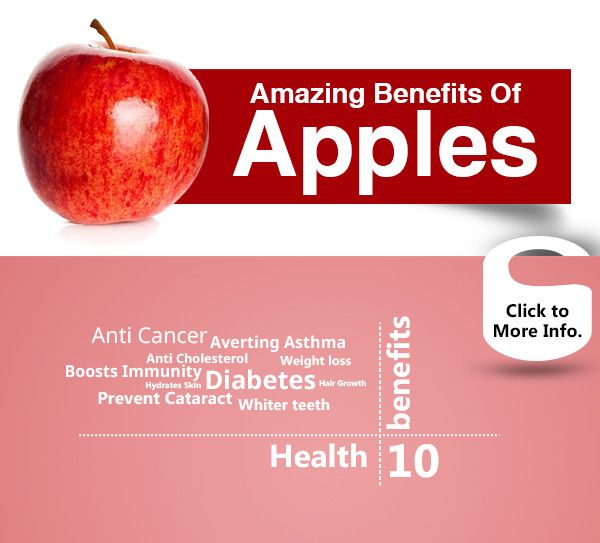Avantages de pommes pour la peau