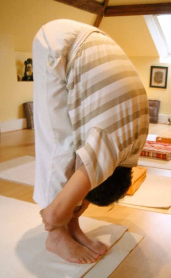 Flexion vers l'avant Pose