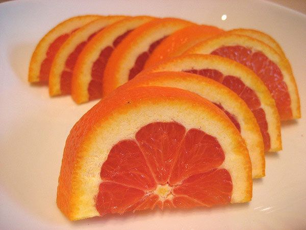 Orange pour les soins du visage