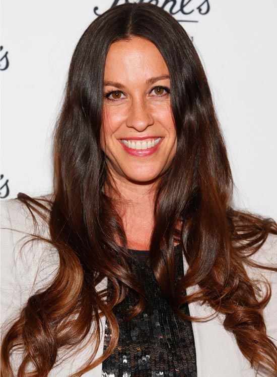Ombre-cheveux-avec-Random-Curls