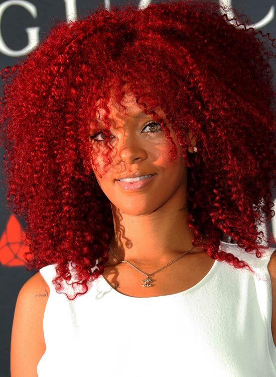 Funky-Layered-cuivre-Bob-avec-Tight-Curls