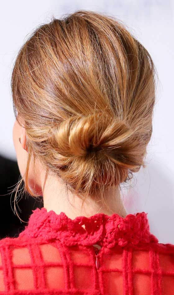 Chignon décoiffé
