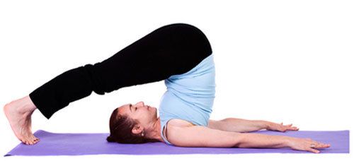 Halasana pour le yoga