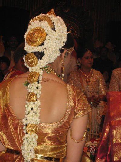 sud coiffures de mariée indienne