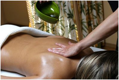 Huile de massage