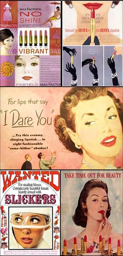 Histoire Lipstick pour 1960