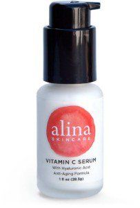 Alina Soins de la peau La vitamine C Sérum avec l'acide hyaluronique et de vert