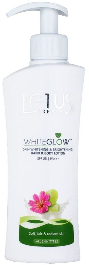 Lotus à base de plantes peau lueur blanche blanchiment et éclaircissant SPF -25