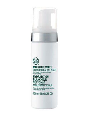 BodyShop humidité Blanc Mousse nettoyante visage