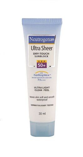 Neutrogena Ultra Sheer Dry tactile Sun bloc SPF 50