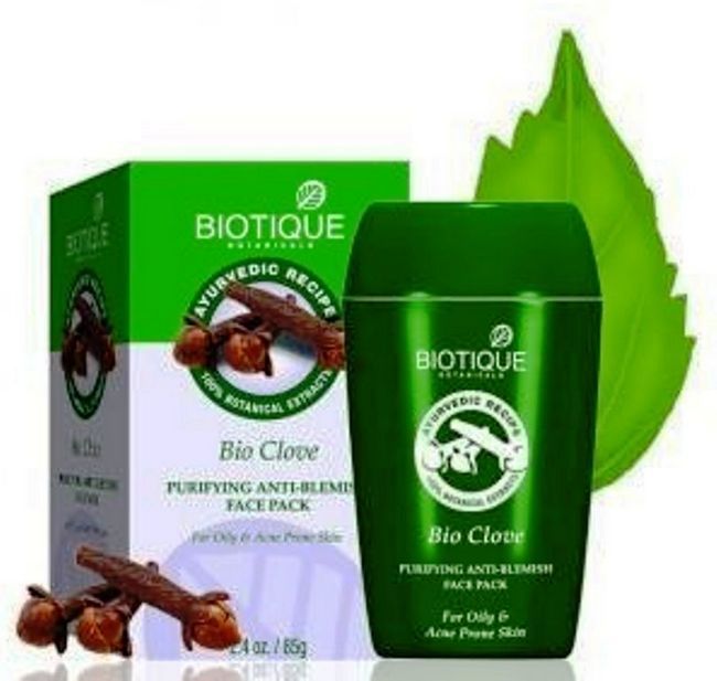 Biotique Bio gousse Purifiant paquet anti face tache pour la peau grasse