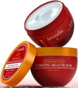 Arvazallia Harvazallia hydratant Argain masque capillaire à l'huile pour les cheveux secs