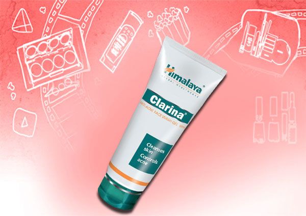 Gel nettoyant visage anti-acné de l'Himalaya Clarina