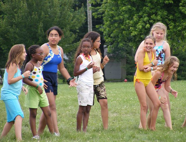 enfants des conseils de camp
