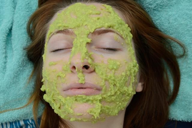 Meilleures naturelle maison masque facial d'avocat, masques pour le visage pour hydrater la peau