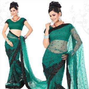 Blouse conçoit pour sari net 5