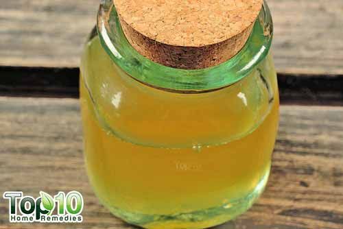 Sirop pour la toux bricolage avec de la glycérine et de miel