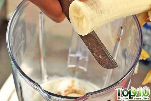 Arachides bricolage beurre Smoothie step7