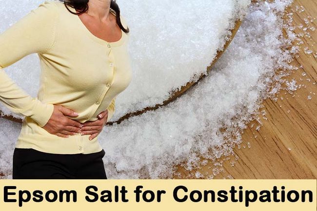Le sel d'Epsom pour la constipation