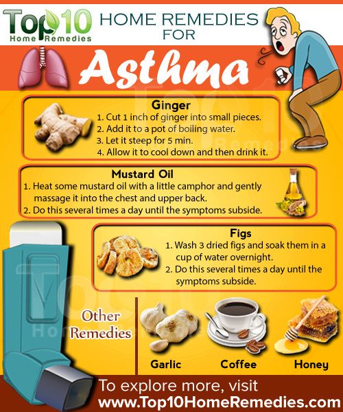 remèdes maison pour l'asthme