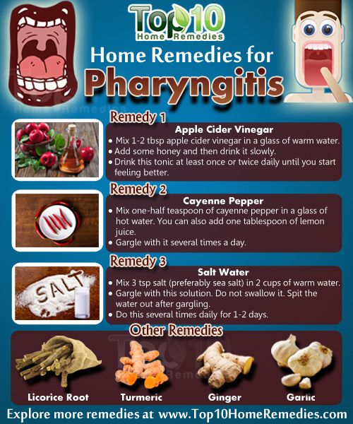 remèdes maison pour la pharyngite