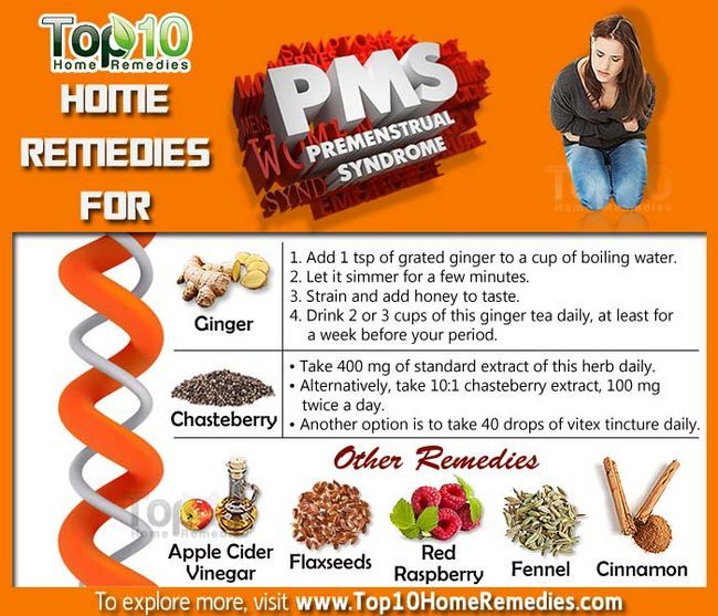 remèdes maison pour PMS