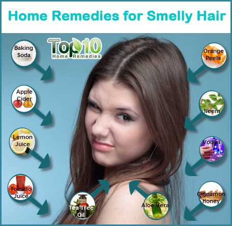 remèdes maison pour les cheveux malodorante