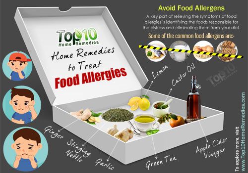 remèdes maison pour traiter les allergies alimentaires