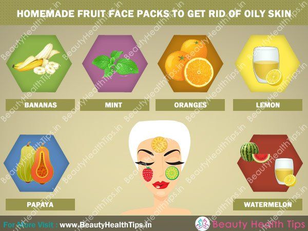 Homemade-Fruit-face-paquets-à-obtenir-débarrasser-de-grasse peau