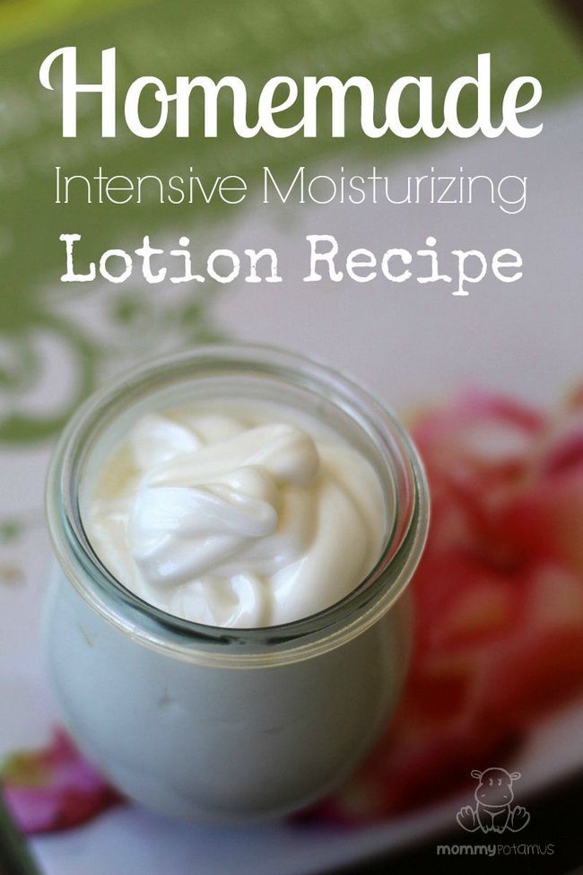 Cela paraît compliqué, mais il's not! Making lotion at home is actually REALLY EASY. Video tutorial and a four-ingredient recipe in the post. #lotionrecipe #homemadelotion