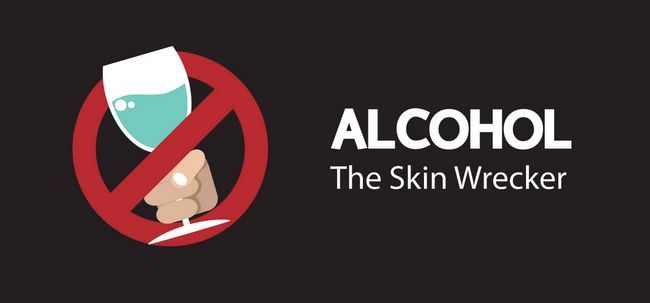 Comment l'alcool endommager votre peau?