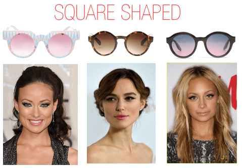 Comment choisir des lunettes de soleil en forme de carrés visages?