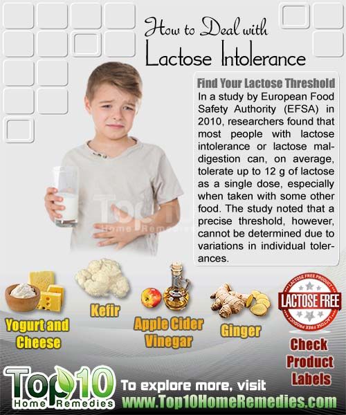 comment faire face à l'intolérance au lactose